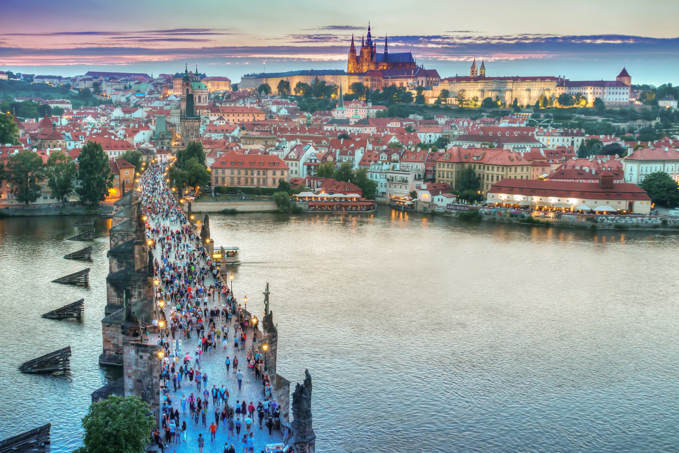 udsigt i Prag