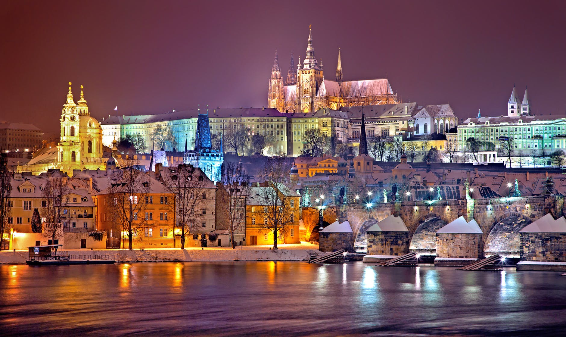 Vinter i Prag